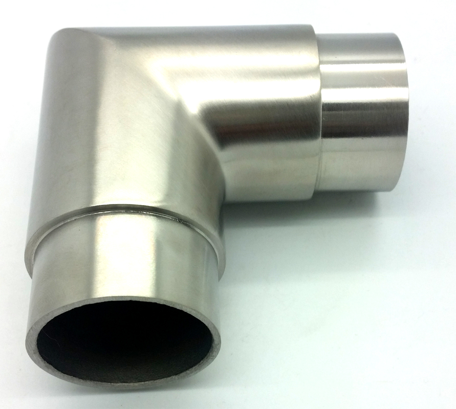 CROSO Rohrhalter für Rundrohr 48,3 mm, Edelstahl geschliffen V4A